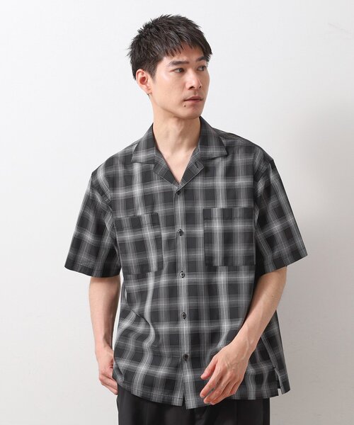 THE SHOP TK (ザ ショップ ティーケー )の「オンブレチェック半袖シャツ 洗濯機OK(シャツ/ブラウス・メンズ・ブラック系1/ブルー系その他3・02/03/04)」の13枚目の写真