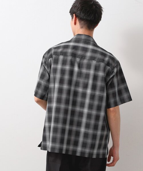 THE SHOP TK (ザ ショップ ティーケー )の「オンブレチェック半袖シャツ 洗濯機OK(シャツ/ブラウス・メンズ・ブラック系1/ブルー系その他3・02/03/04)」の14枚目の写真