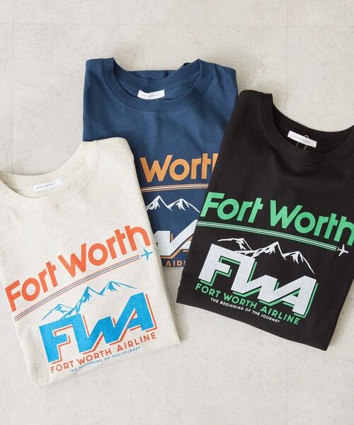 AMERICAN HOLIC(アメリカンホリック)の「AIRLINE Tシャツ(Tシャツ/カットソー・レディース・ブラック/ホワイト系その他/ネイビー・FREE)」の18枚目の写真