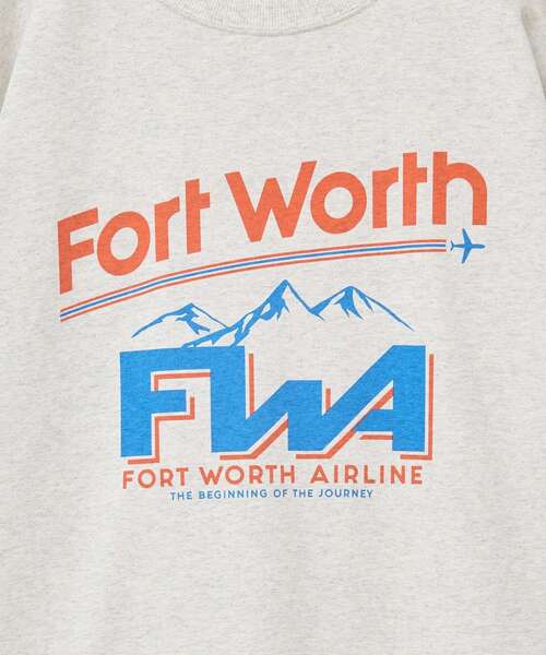 AMERICAN HOLIC(アメリカンホリック)の「AIRLINE Tシャツ(Tシャツ/カットソー・レディース・ブラック/ホワイト系その他/ネイビー・FREE)」の9枚目の写真