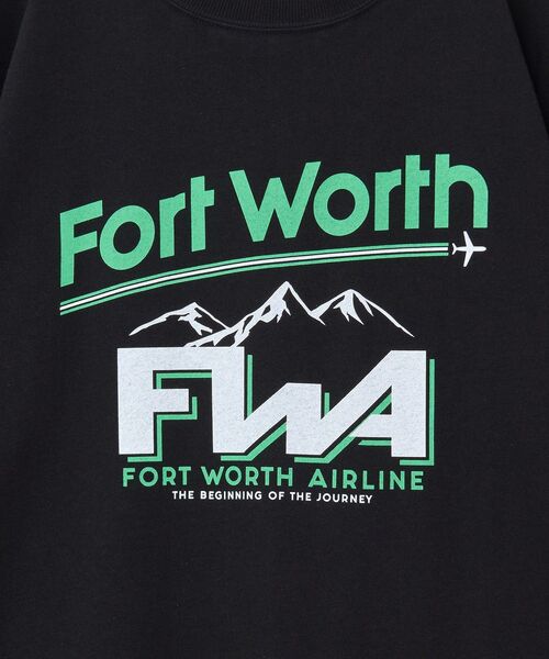 AMERICAN HOLIC(アメリカンホリック)の「AIRLINE Tシャツ(Tシャツ/カットソー・レディース・ブラック/ホワイト系その他/ネイビー・FREE)」の12枚目の写真