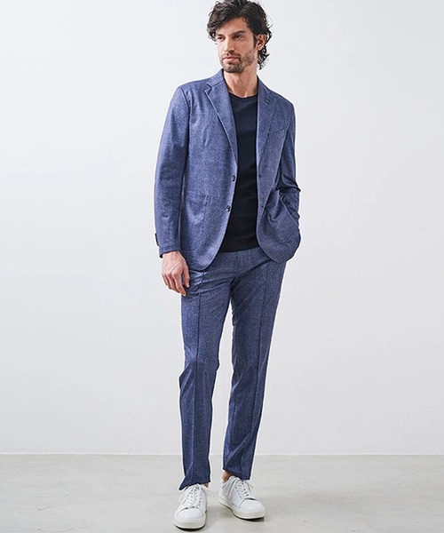 g-stage(ジーステージ)の「G-STAGE ジャージメッシュプリントパンツ 速乾 ドライ ストレッチ ウォッシャブル(その他パンツ・メンズ・ネイビー系/ブラウン系/ベージュ/サックスブルー系/ブラウン・44/46/48/50)」の12枚目の写真