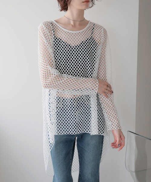 新品タグ付★HERMES★2023★サマー★ポンチョ★チュニック セール】RANDOM GATHER BARE TUNIC/ランダムギャザーベア