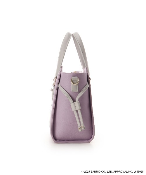 & chouette（アンドシュエット）の「「マイメロディ」＆「クロミ」コレクション　ハンドバッグ「クロミ」（ハンドバッグ・レディース・ラベンダー・FREE）」の2枚目の写真