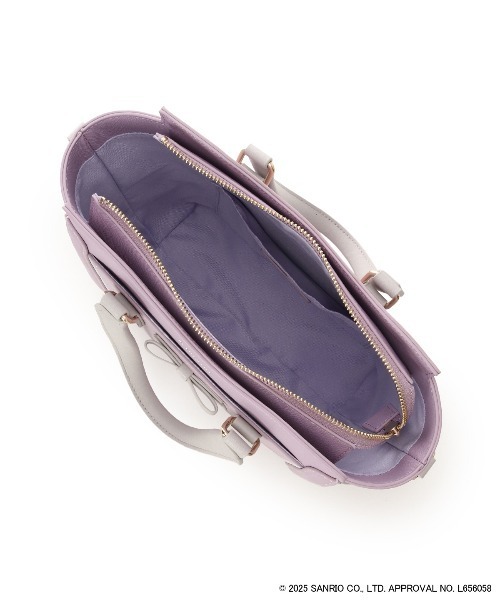 & chouette（アンドシュエット）の「「マイメロディ」＆「クロミ」コレクション　ハンドバッグ「クロミ」（ハンドバッグ・レディース・ラベンダー・FREE）」の4枚目の写真