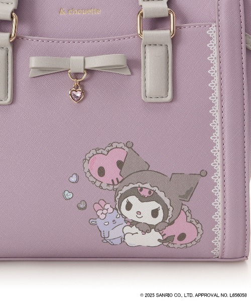 & chouette（アンドシュエット）の「「マイメロディ」＆「クロミ」コレクション　ハンドバッグ「クロミ」（ハンドバッグ・レディース・ラベンダー・FREE）」の5枚目の写真