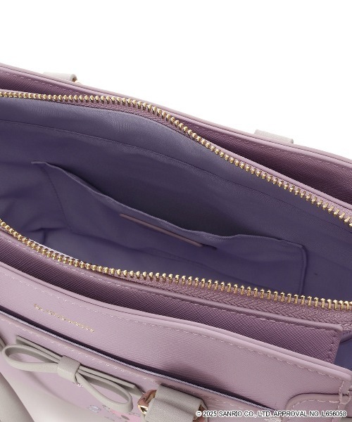 & chouette（アンドシュエット）の「「マイメロディ」＆「クロミ」コレクション　ハンドバッグ「クロミ」（ハンドバッグ・レディース・ラベンダー・FREE）」の6枚目の写真