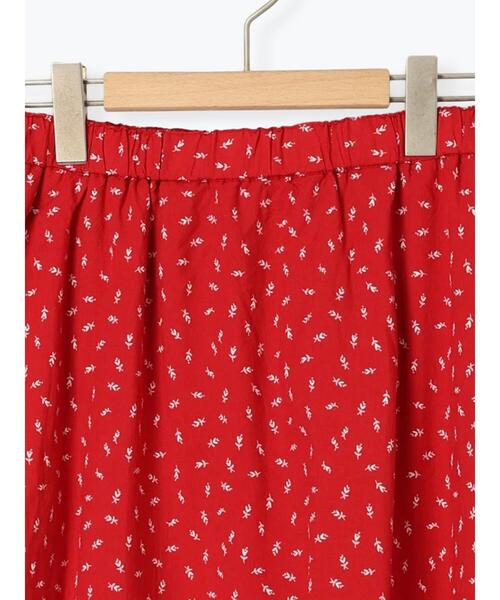 Samansa Mos2(サマンサ モスモス)の「柄アソート裾ティアードスカート(スカート・レディース・キナリ/ブルー/レッド/ブラック/オフホワイト・F)」の11枚目の写真