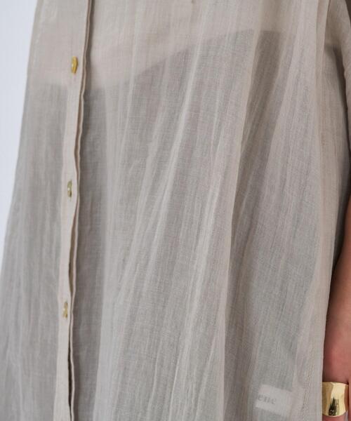 cloenc（クロエンス）の「【手洗い可】ギャザーボリュームワンピース（ワンピース・レディース・ダークグレー/ブラウン系その他・01/02）」の10枚目の写真