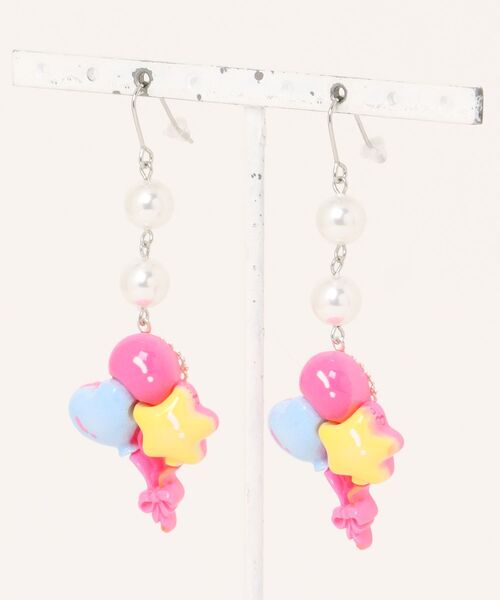 VIBGYOR(ヴィブジョー)の「【MUURABBTI】ファンシーバルーンピアス(MA)(ピアス(両耳用)・レディース・ベビーピンク/ピンク系その他・FREE)」の2枚目の写真