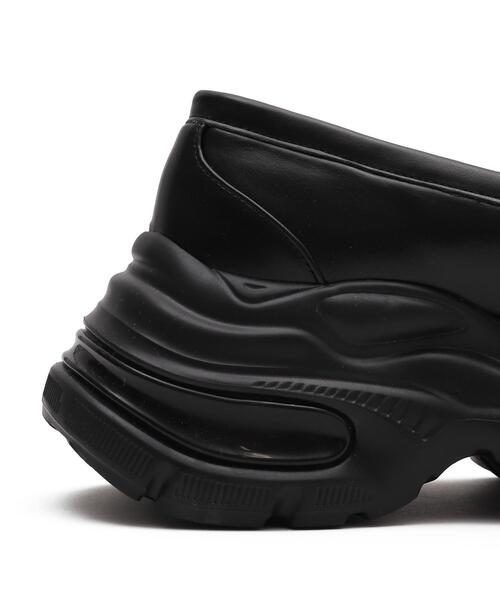 WEGO(ウィゴー)の「WEGO/スニーカーソールローファー(ローファー・レディース・ブラック・SMALL/MEDIUM/LARGE)」の22枚目の写真