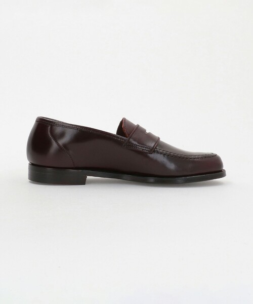 CROCKETT&JONES(クロケットアンドジョーンズ)の「<CROCKETT&JONES>HARVARD2/コードバン ローファー(ローファー・メンズ・ワイン・8/7/6/7h/6h/8h)」の4枚目の写真
