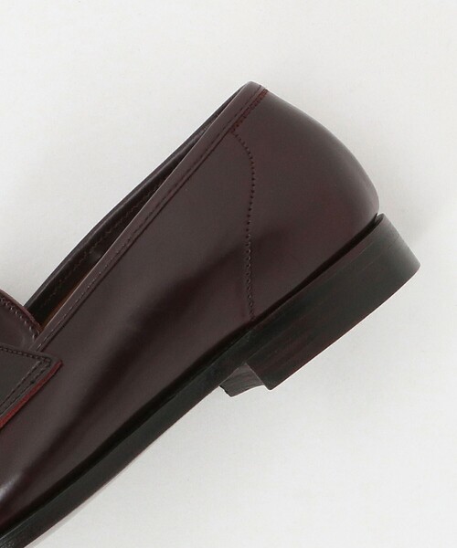 CROCKETT&JONES(クロケットアンドジョーンズ)の「<CROCKETT&JONES>HARVARD2/コードバン ローファー(ローファー・メンズ・ワイン・8/7/6/7h/6h/8h)」の9枚目の写真