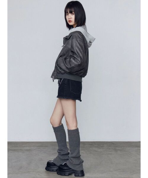 EMODA(エモダ)の「タンクソールリボンローファー(ローファー・レディース・ブラック/ベージュ・LARGE/MEDIUM/SMALL)」の14枚目の写真