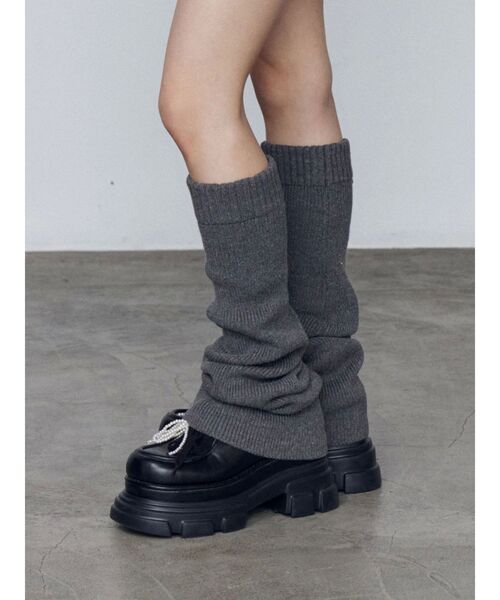 EMODA(エモダ)の「タンクソールリボンローファー(ローファー・レディース・ブラック/ベージュ・LARGE/MEDIUM/SMALL)」の15枚目の写真