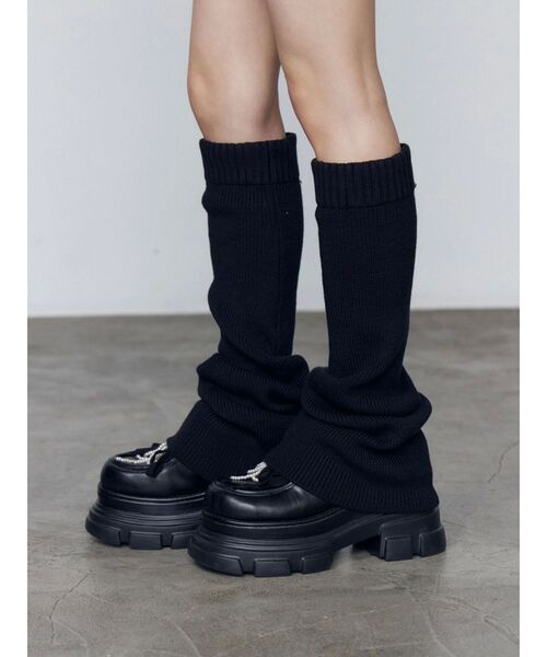 EMODA(エモダ)の「タンクソールリボンローファー(ローファー・レディース・ブラック/ベージュ・LARGE/MEDIUM/SMALL)」の19枚目の写真