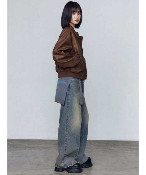 EMODA(エモダ)の「タンクソールリボンローファー(ローファー・レディース・ブラック/ベージュ・LARGE/MEDIUM/SMALL)」の21枚目の写真