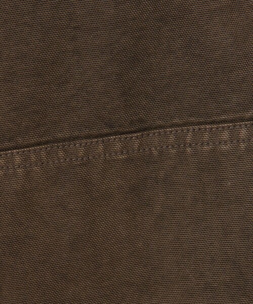 MONKEY TIME（モンキータイム）の「ガーメントダイ ダック ダブルニー アンクル パンツ（デニムパンツ・メンズ・ブラック/ダークブラウン・S/L/M）」の6枚目の写真