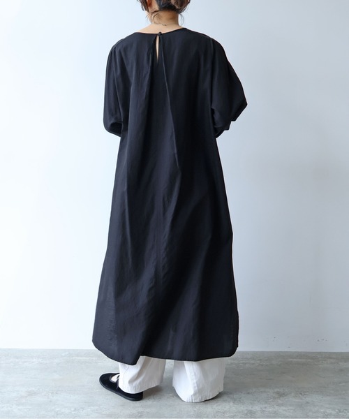 セール】recycled cotton tuck ワンピース（ワンピース）｜yuni（ユニ