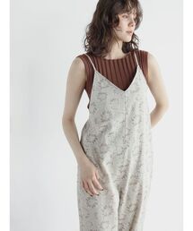 Flower cami overalls