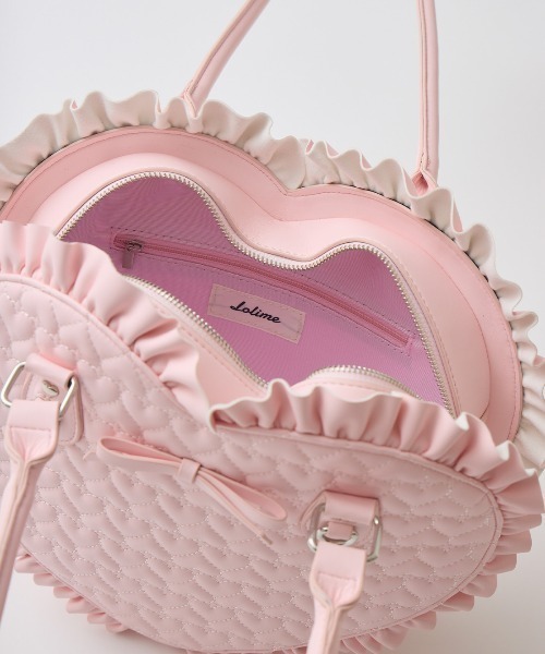 Cutie With Me ハートバッグ（トートバッグ）｜Lolime by mellfy