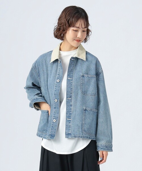 襟 コーデュロイ カバーオール ジャケット（カバーオール）｜BEAMS