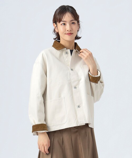 襟 コーデュロイ カバーオール ジャケット（カバーオール）｜BEAMS