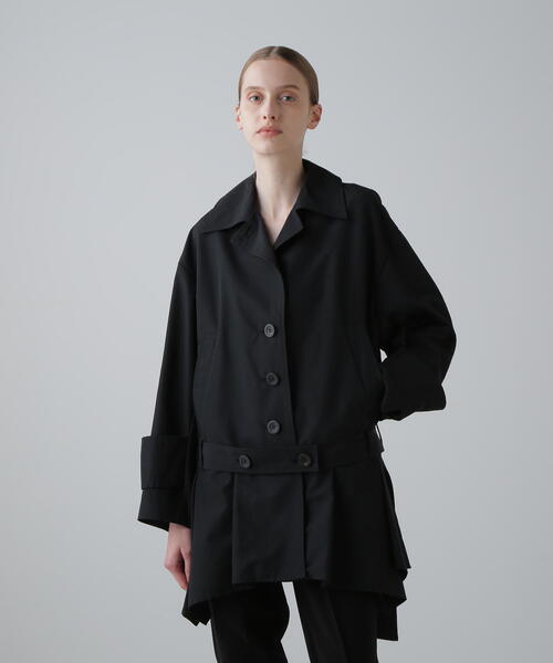 アドーア　ブライトグログランジャケット　ブラック アドーア ADORE ◇ブライトグログランジャケット （ブラック