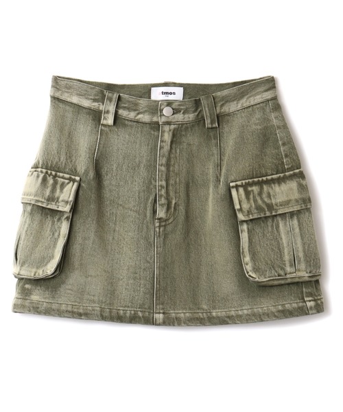 atmos pink(アトモスピンク)の「atmos pink Cargo Mini Skirt / アトモス ピンク カーゴ ミニ スカート(スカート・レディース・ブラック/カーキ/ピンク・M/S)」の19枚目の写真