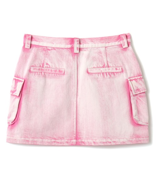 atmos pink(アトモスピンク)の「atmos pink Cargo Mini Skirt / アトモス ピンク カーゴ ミニ スカート(スカート・レディース・ブラック/カーキ/ピンク・M/S)」の9枚目の写真