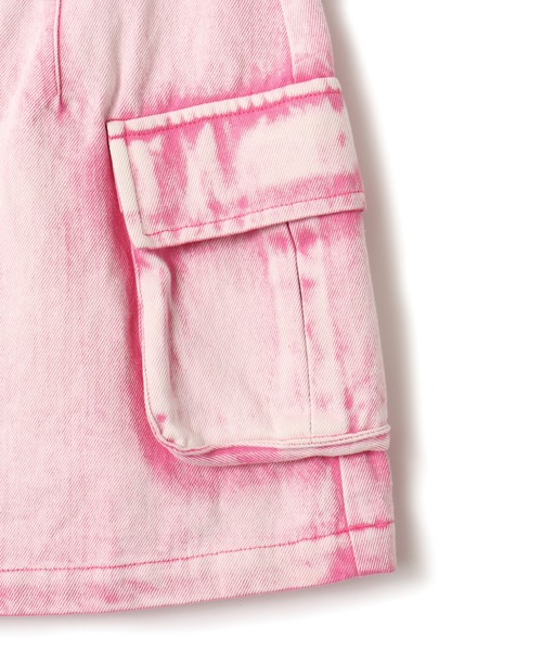 atmos pink(アトモスピンク)の「atmos pink Cargo Mini Skirt / アトモス ピンク カーゴ ミニ スカート(スカート・レディース・ブラック/カーキ/ピンク・M/S)」の6枚目の写真