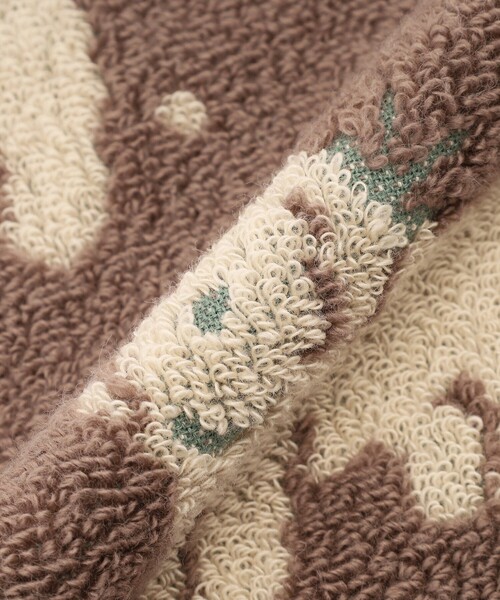 Afternoon Tea（アフタヌーンティー）の「トイプードルミニタオル（ハンカチ/ハンドタオル・レディース・ブラウン・ONE SIZE）」の5枚目の写真