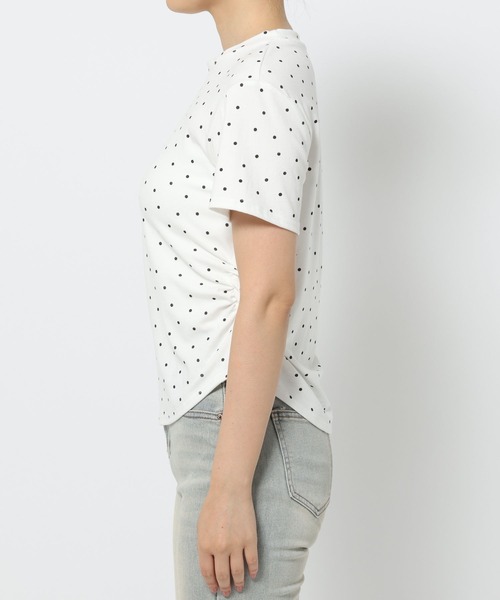 FOREVER 21(フォーエバー トゥエンティーワン)の「【2025SS】ドットシャーリングT(Tシャツ/カットソー・レディース・ブラック/オフホワイト・FREE)」の7枚目の写真