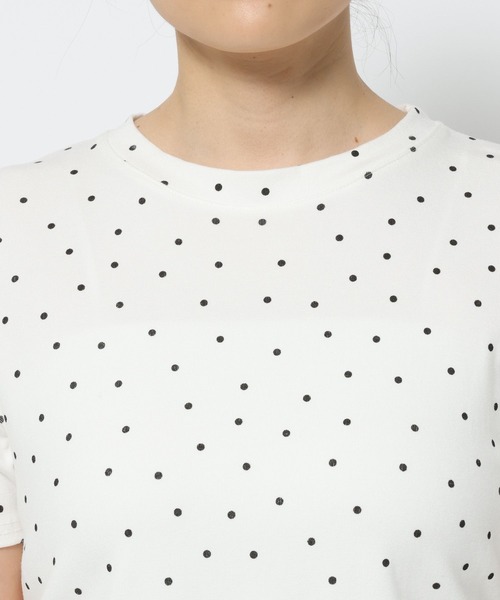 FOREVER 21(フォーエバー トゥエンティーワン)の「【2025SS】ドットシャーリングT(Tシャツ/カットソー・レディース・ブラック/オフホワイト・FREE)」の10枚目の写真