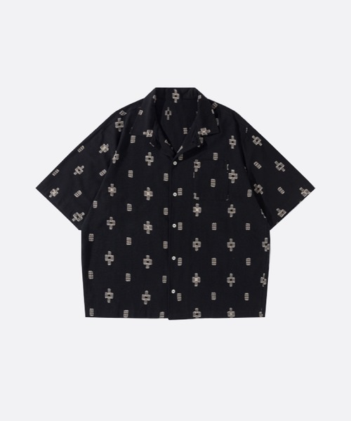 Embroidery Block Shirt