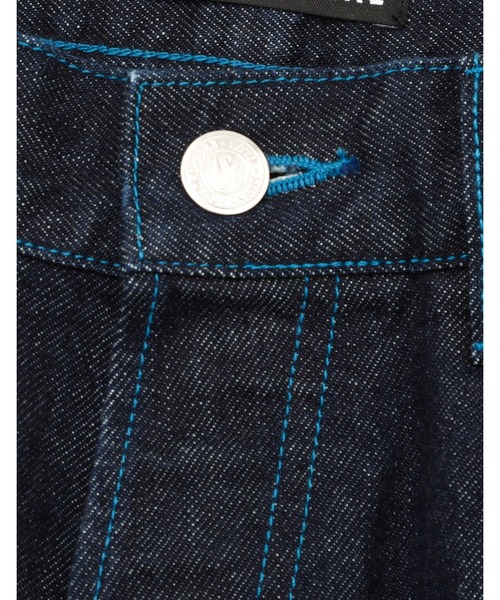 Little sunny bite(リトルサニーバイト)の「denim ribbon pants(デニムパンツ・レディース・インディゴブルー/ブルー・MEDIUM/SMALL)」の15枚目の写真