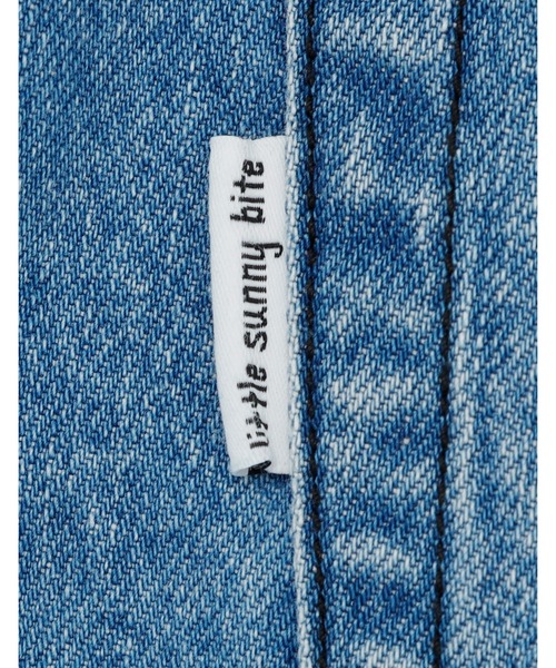 Little sunny bite(リトルサニーバイト)の「denim ribbon pants(デニムパンツ・レディース・インディゴブルー/ブルー・MEDIUM/SMALL)」の11枚目の写真