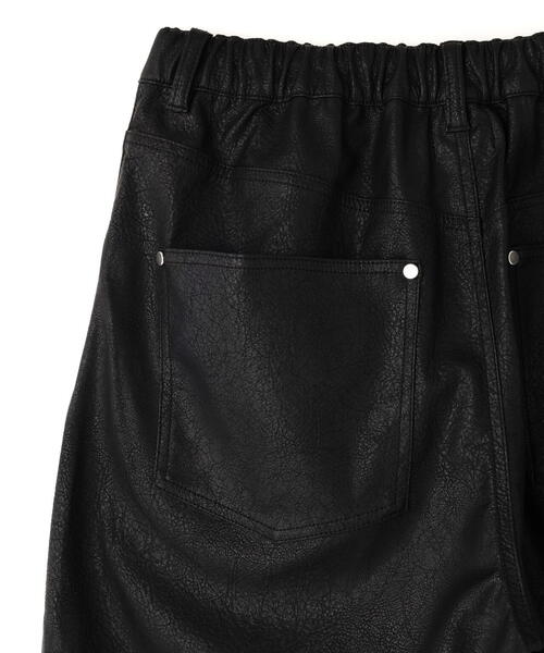 DANKE SCHON（ダンケシェーン）の「DankeSchon/ダンケシェーン/PULEATHER W-KNEE SHORTS（その他パンツ・メンズ・ブラック・M/L）」の7枚目の写真