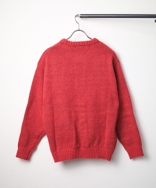 NO WAY（ノーウェイ）の「/Bling leads/クルーネックカラーニット（ニット/セーター・メンズ・ブルー/ブラック/グリーン/レッド/チャコール/ホワイト・LARGE/X-LARGE/MEDIUM）」の16枚目の写真