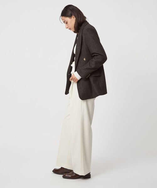 green label relaxing（グリーンレーベルリラクシング）の「スクエア モンク ストラップ シューズ / モンクシューズ 撥水（ドレスシューズ・レディース・ブラック/ブラウン系・M/L/S）」の8枚目の写真