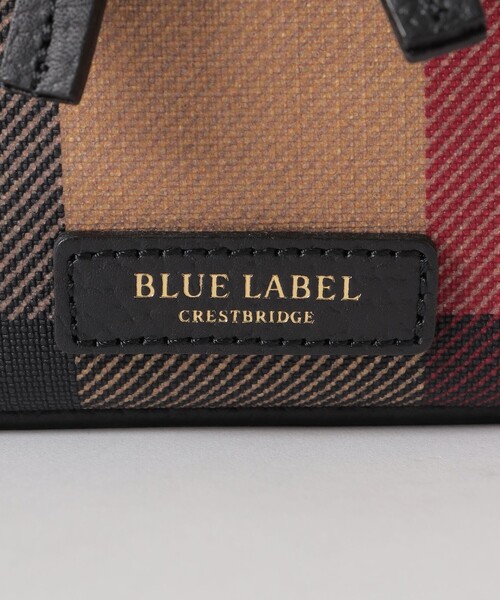 BLUE LABEL CRESTBRIDGE(ブルーレーベルクレストブリッジ)の「クレストブリッジチェックPVCバニティショルダー(ショルダーバッグ・レディース・ベージュ系その他/レッド・FREE)」の8枚目の写真