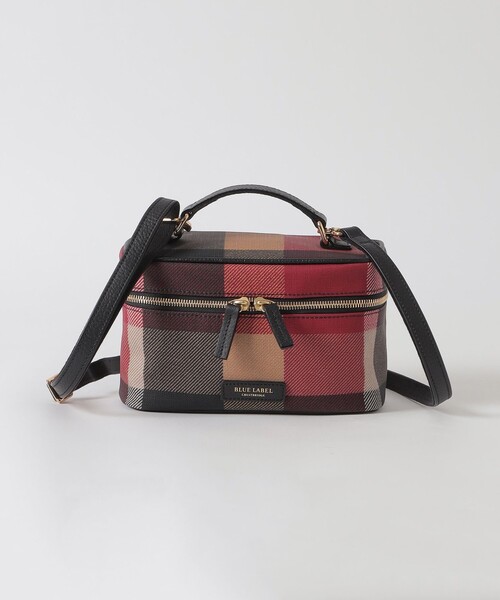 BLUE LABEL CRESTBRIDGE(ブルーレーベルクレストブリッジ)の「クレストブリッジチェックPVCバニティショルダー(ショルダーバッグ・レディース・ベージュ系その他/レッド・FREE)」の9枚目の写真