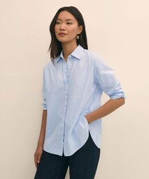 ストレッチコットン シンストライプシャツ Classic Fit（シャツ