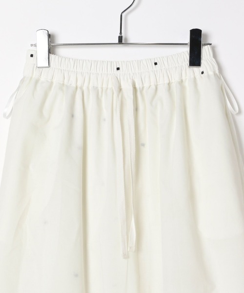 BAYFLOW（ベイフロー）の「ドット刺繍フレアスカート（スカート・レディース・ブラウン/ホワイト/ブラック・FREE）」の8枚目の写真