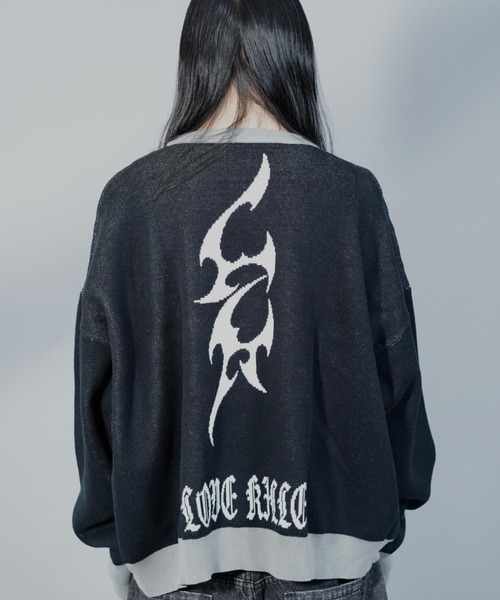 A'GEM/9 × .kom 『LOVE KILLER/ラブ キラー』Purple girl Graphic logo