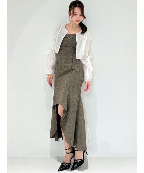 RESEXXY（リゼクシー）の「ビッグリボンシアーブルゾン（ブルゾン・レディース・ブラック/ホワイト/ピンク・FREE）」の20枚目の写真