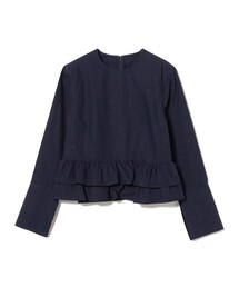 EFFE BEAMS | フリル ボトム ブラウス(シャツ/ブラウス)