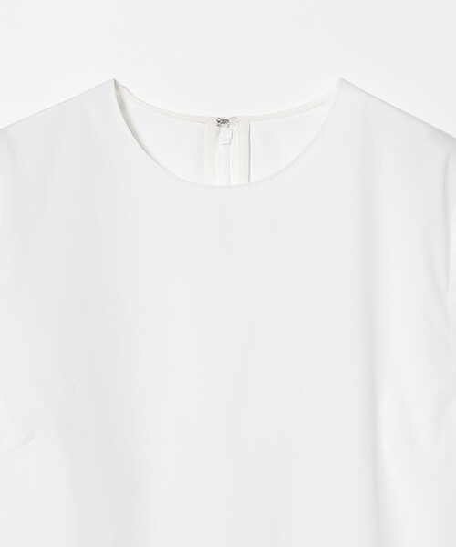 EFFE BEAMS（エッフェビームス）の「フリル ボトム ブラウス（シャツ/ブラウス・レディース・ネイビー/ホワイト・38/36）」の9枚目の写真