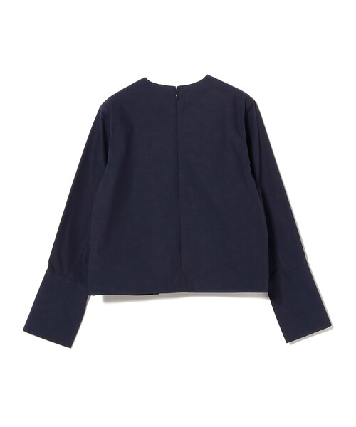 EFFE BEAMS（エッフェビームス）の「フリル ボトム ブラウス（シャツ/ブラウス・レディース・ネイビー/ホワイト・38/36）」の15枚目の写真