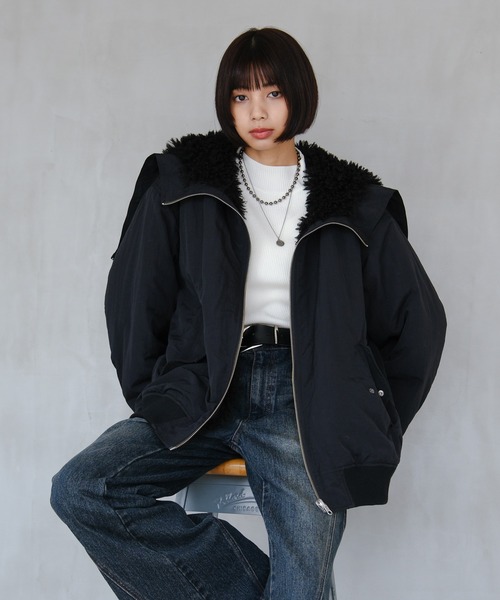 62万【ブリオーニ】リネン◆2Way リバーシブル◆ブルゾン ジャケット FUSE（ファッション） ブルゾン アウター リバーシブル2way